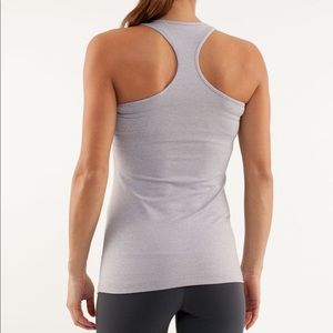 Lululemon cool racerback - lavender grey- Size 4